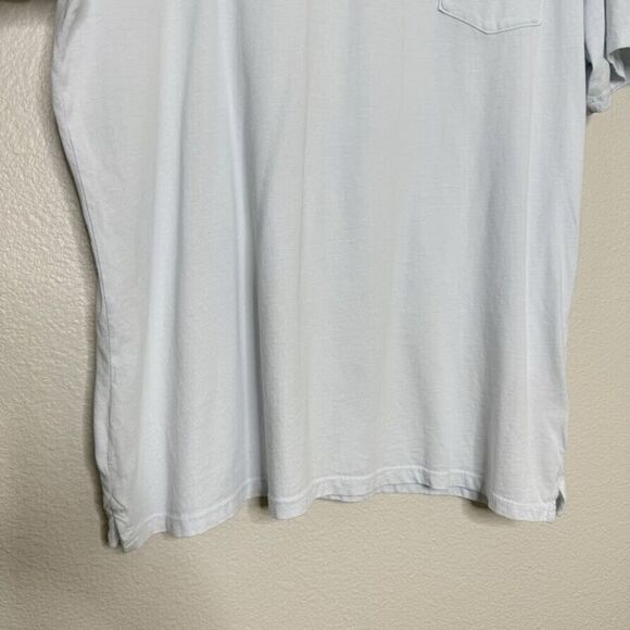 M. Singer Golf Polo Shirt Mens Size 2XL Light Blue Made in USA $145 Classic Fit - Picture 3 of 12